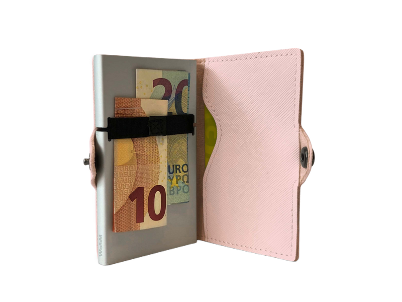 porta cartões alumínio, carteiras, porta cartões, carteiras pequenas, carteiras Portugal, WalliM, carteira de cabedal vegan